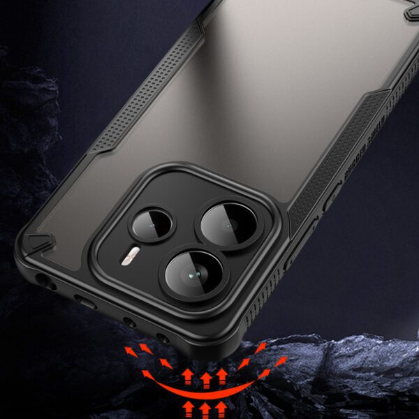 Defender Matt case for Xiaomi Note 14 5G (Global) black