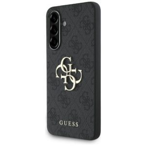 Guess HC 4G PU Big Logo Case for Samsung Galaxy A36 Black
