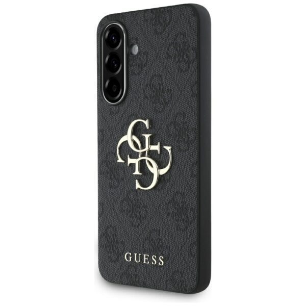 Guess HC 4G PU Big Logo Case for Samsung Galaxy A36 Black