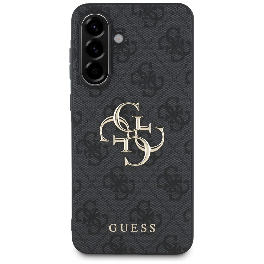 Guess HC 4G PU Big Logo Case for Samsung Galaxy A56 Black