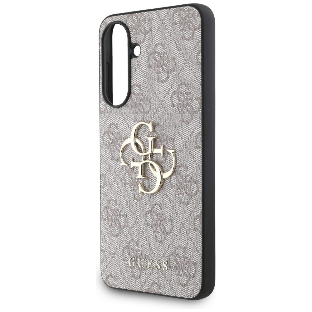 Guess HC 4G PU Big Logo Case for Samsung Galaxy A36 Pink