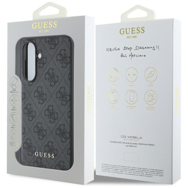 445206_oryg Guess HC PU 4G Classic case for Samsung Galaxy A56 Black
