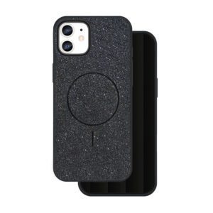 Glitter Thin Mag case for iPhone 11 black