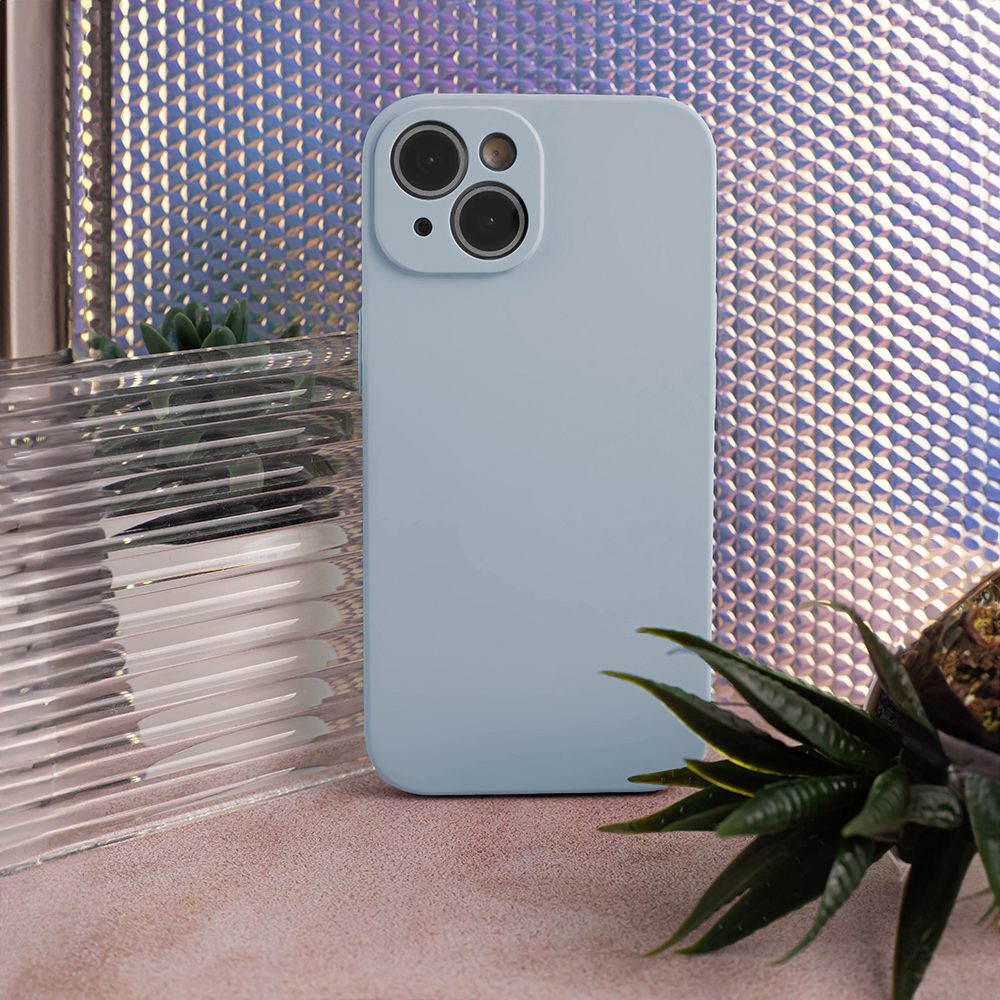 Silicon case for Honor 200 Smart baby blue