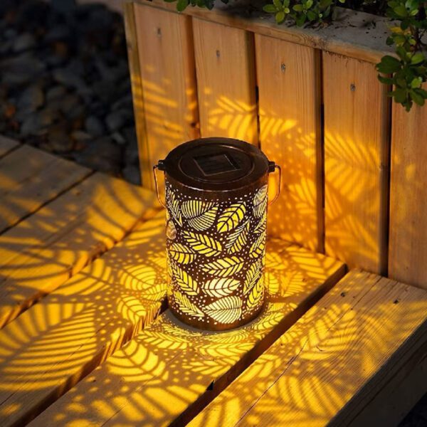 Forever Light Solar LED lamp Moroccan leaves SUNARI FLS-210