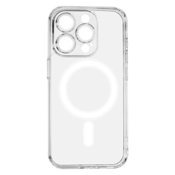 448939_oryg Anti Shock 1,5 mm Mag case for iPhone 15 Pro 6,1" transparent camera protection