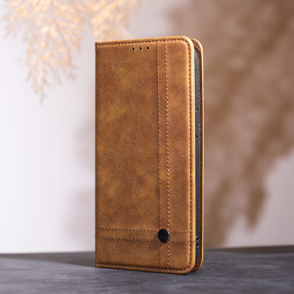 Smart Seam case for Samsung Galaxy S26 Edge brown