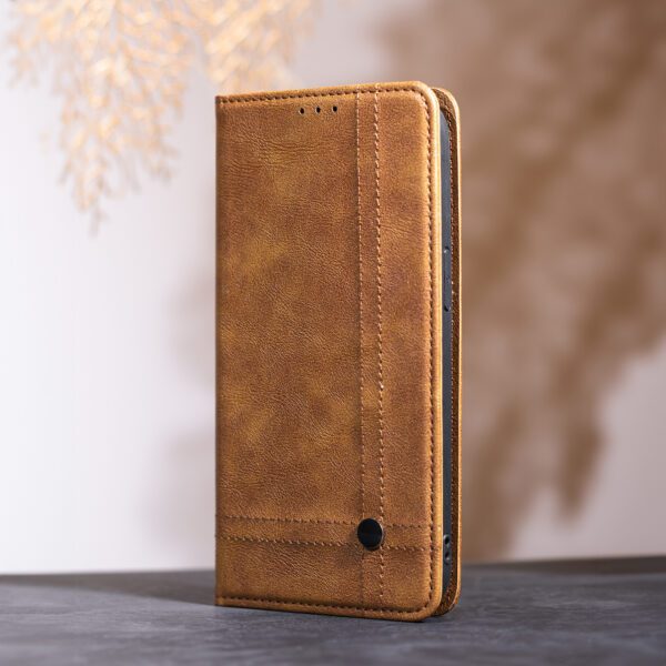Smart Seam case for Samsung Galaxy S26 Edge brown