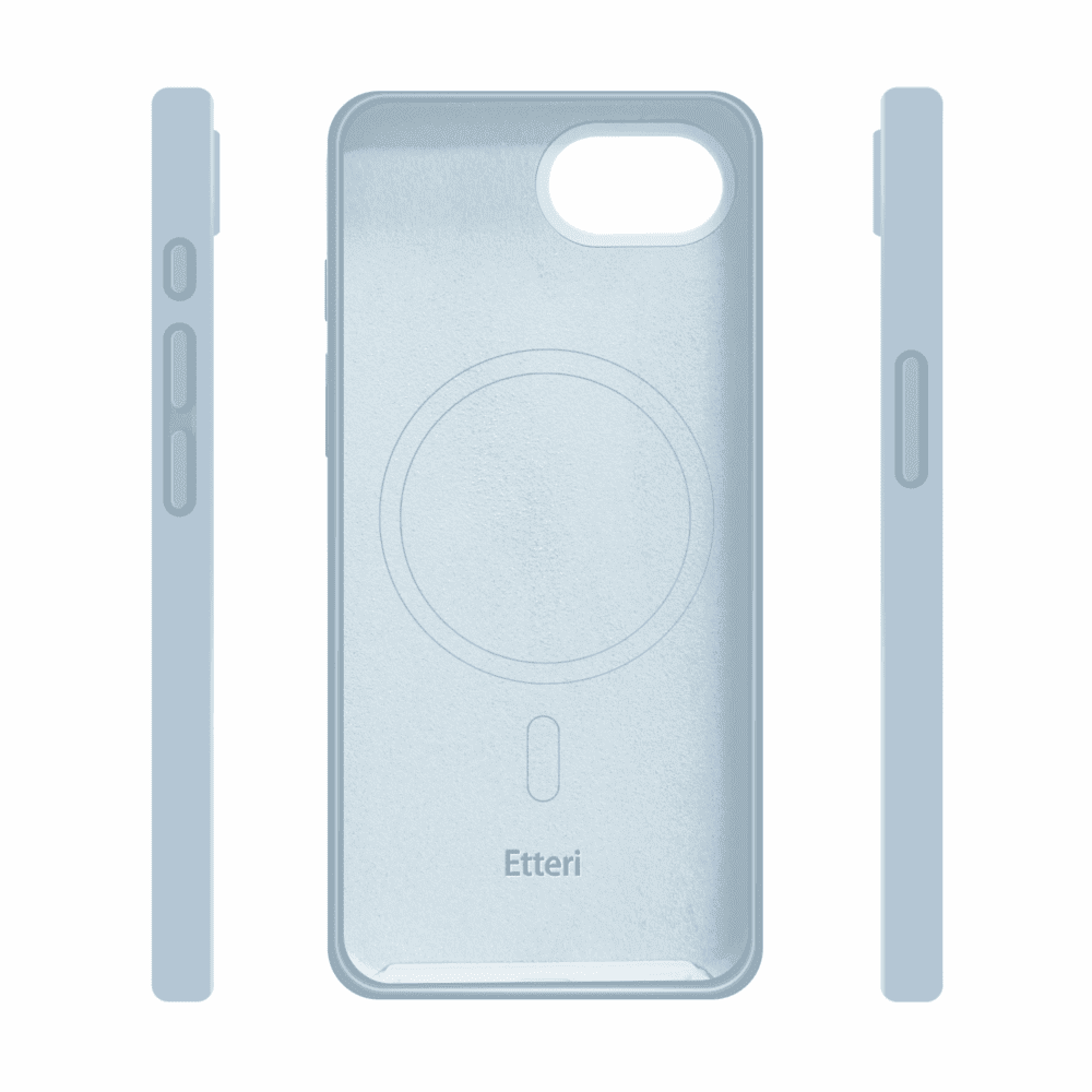 Etteri Silicone Mag case for iPhone 17 Air light blue