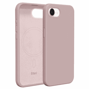 449460_oryg Etteri Silicone Mag case for iPhone 16e light pink