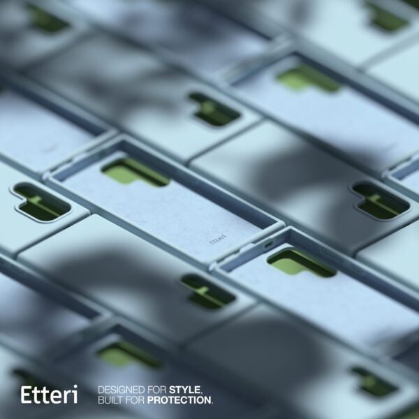 Etteri Silicone Mag case for Samsung Galaxy S25 Ultra light blue