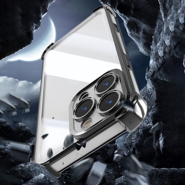 449593_oryg Anti Shock Chrome case for iPhone 14 Pro 6,1" black