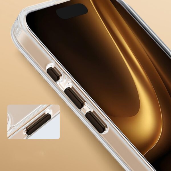 450152_oryg Clear Thin Mag case for iPhone 15 Pro 6,1" black