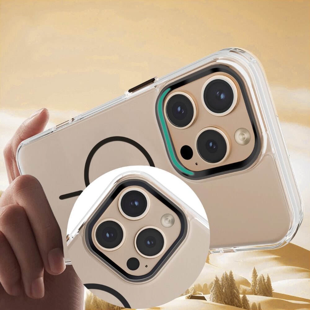 450154_oryg Clear Thin Mag case for iPhone 15 Pro 6,1" black