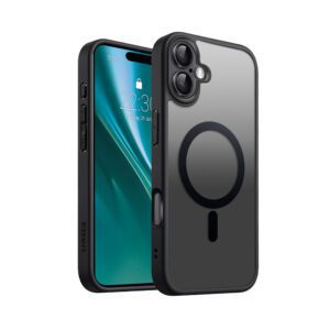 Etteri Matt Mag case for iPhone 16 6,1" black