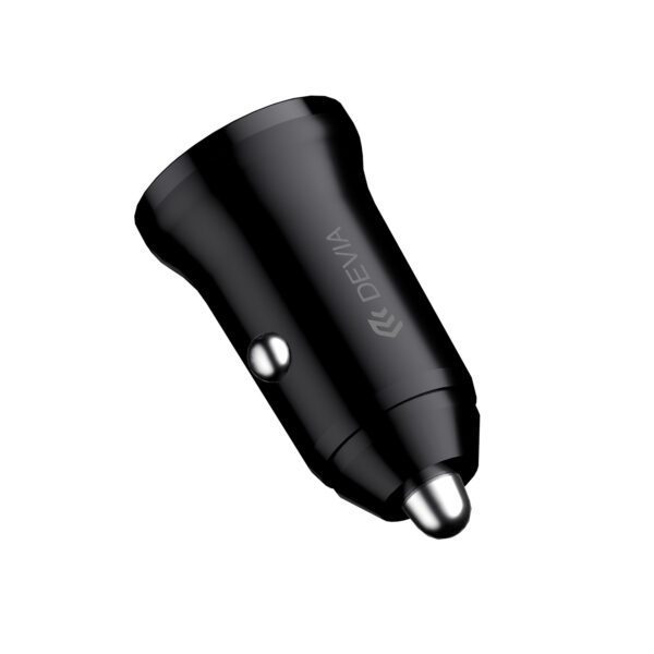 454646_oryg Devia car charger Smart Mini PD QC 3.0 30W 1x USB 1x USB-C white