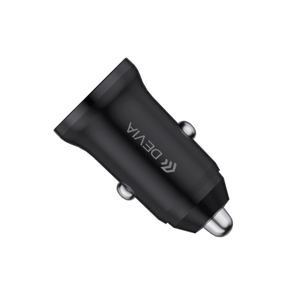 454648_oryg Devia car charger Smart Mini PD QC 3.0 30W 1x USB 1x USB-C white