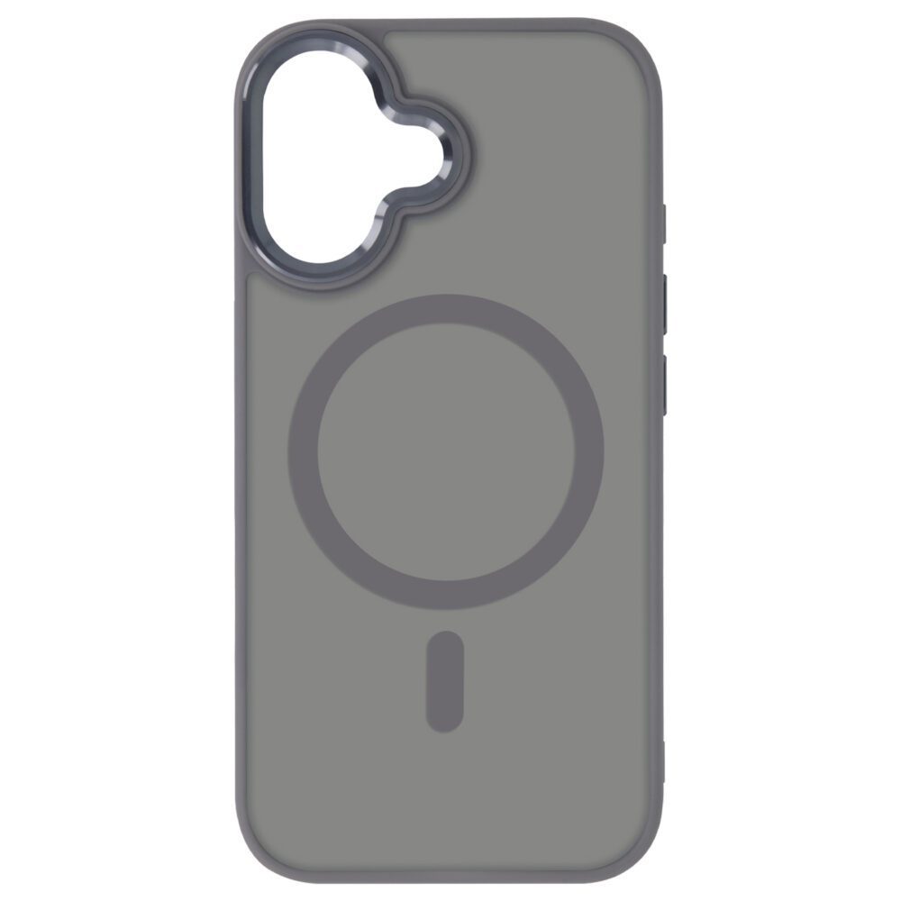 Frozen Mag case for iPhone 16 6,1" grey