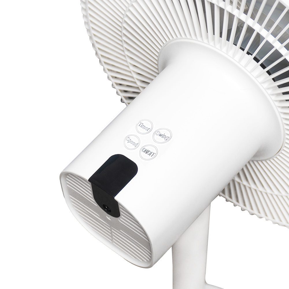 455403_oryg Standing Fan WT112 45W 12" digital display, remote, oscillation, white