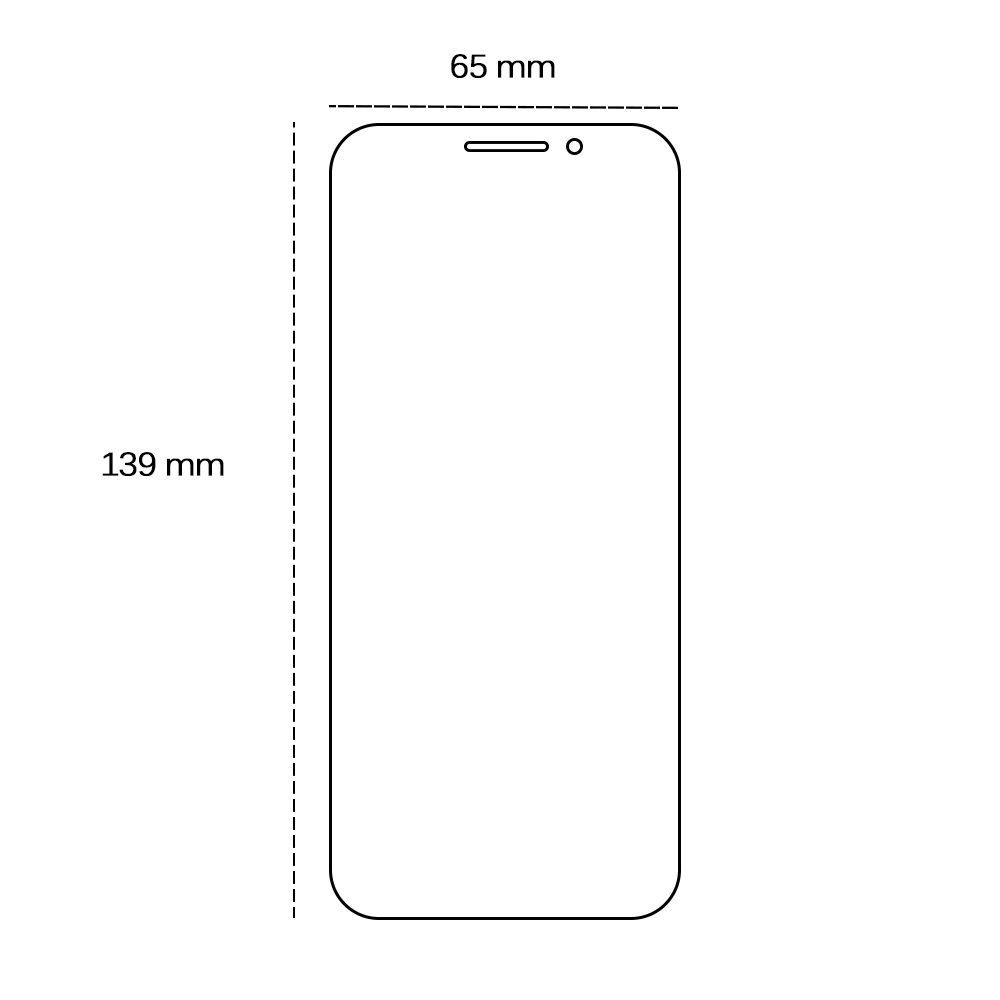 Tempered glass 2,5D for Huawei P8 Lite 2017 / P9 Lite 2017