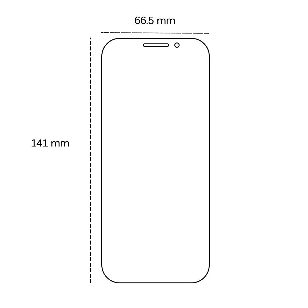 Tempered glass 2,5D for Huawei Y5 2018