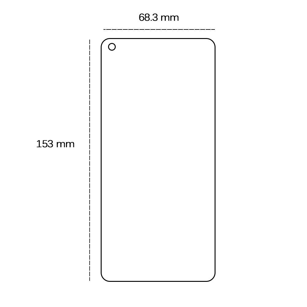 456678_oryg Tempered glass 2,5D for Oppo Reno 5 4G / Reno 5 5G / Reno 5K 5G / Find X3 Lite