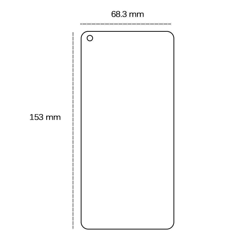 456685_oryg Tempered glass 2,5D for Oppo Reno 7 5G