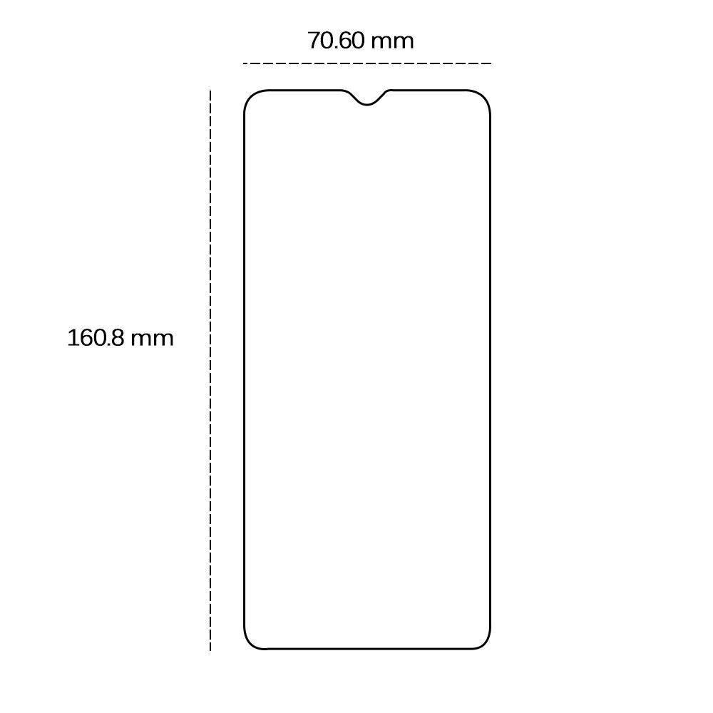 457304_oryg Tempered glass 2,5D for Samsung Galaxy A23 4G / A23 5G / M23 5G