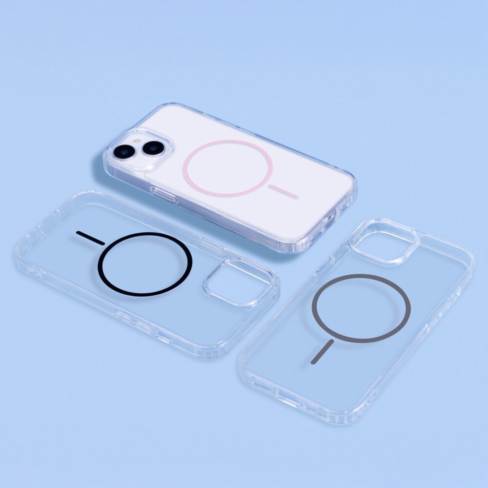 457488_oryg Anti Shock Thin Mag case for iPhone 16 Pro Max 6,9" pink