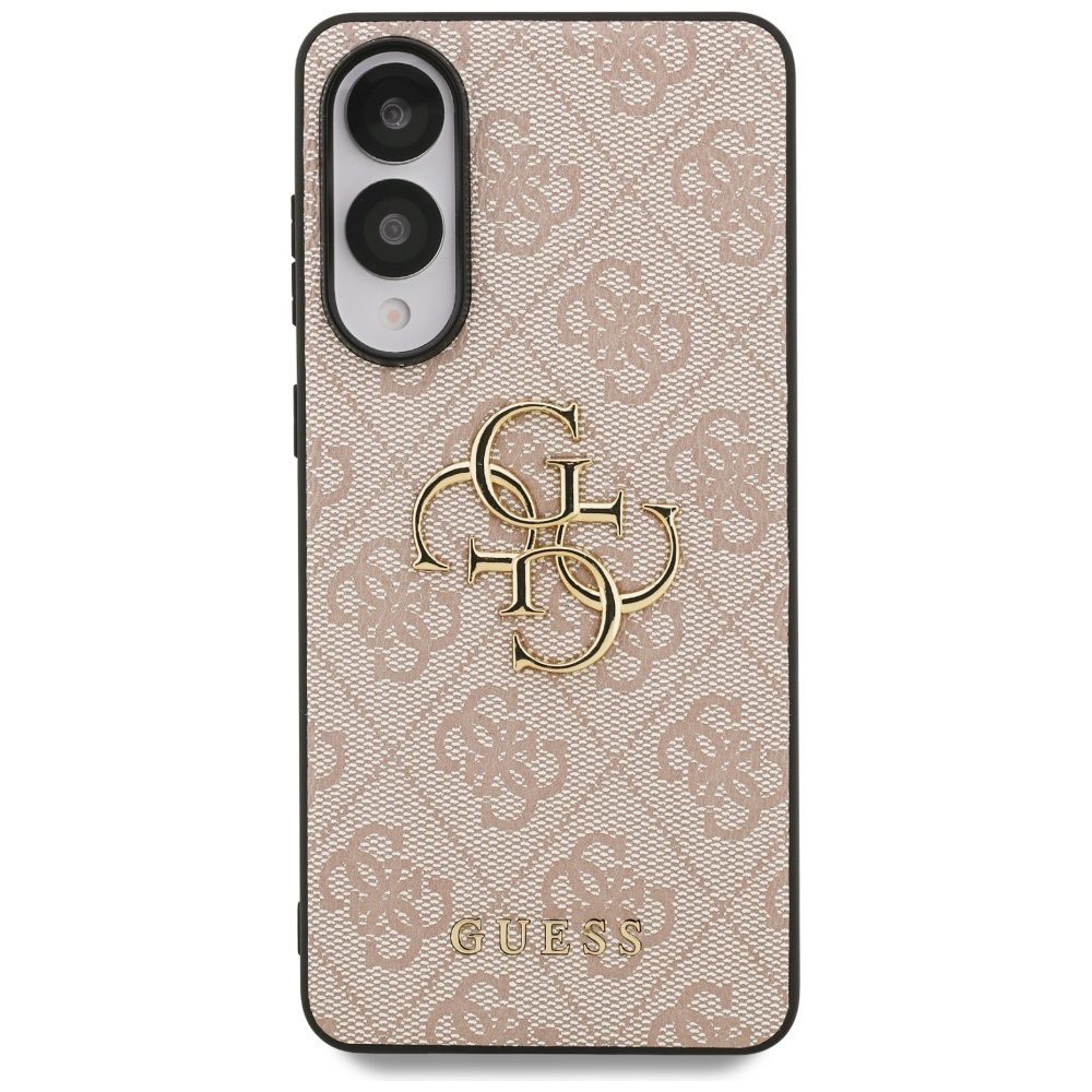 Guess case for Samsung Galaxy S25 Edge GUESS HC 4G PU big logo pink