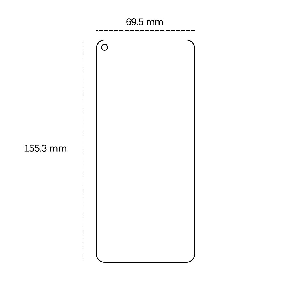 457592_oryg Tempered glass 2,5D for Xiaomi Mi 11 Lite 4G / Mi 11 Lite 5G / 11 Lite 5G NE