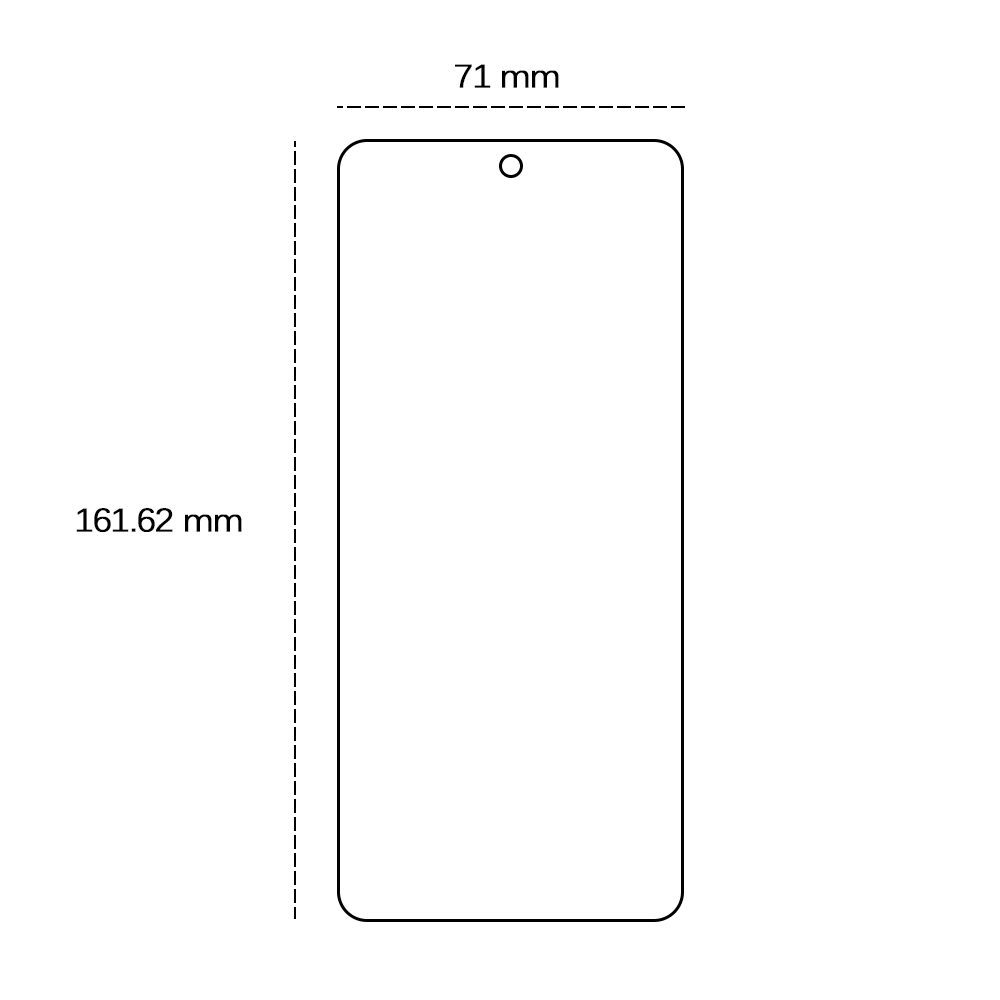457615_oryg Tempered glass 2,5D for Xiaomi Redmi 13 4G / 13 5G