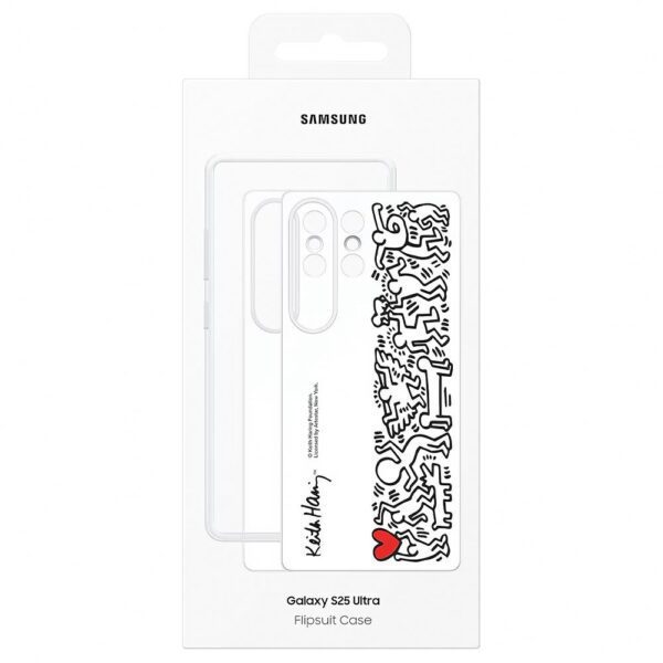 Samsung Flipsuit Case for Samsung Galaxy S25 Ultra White
