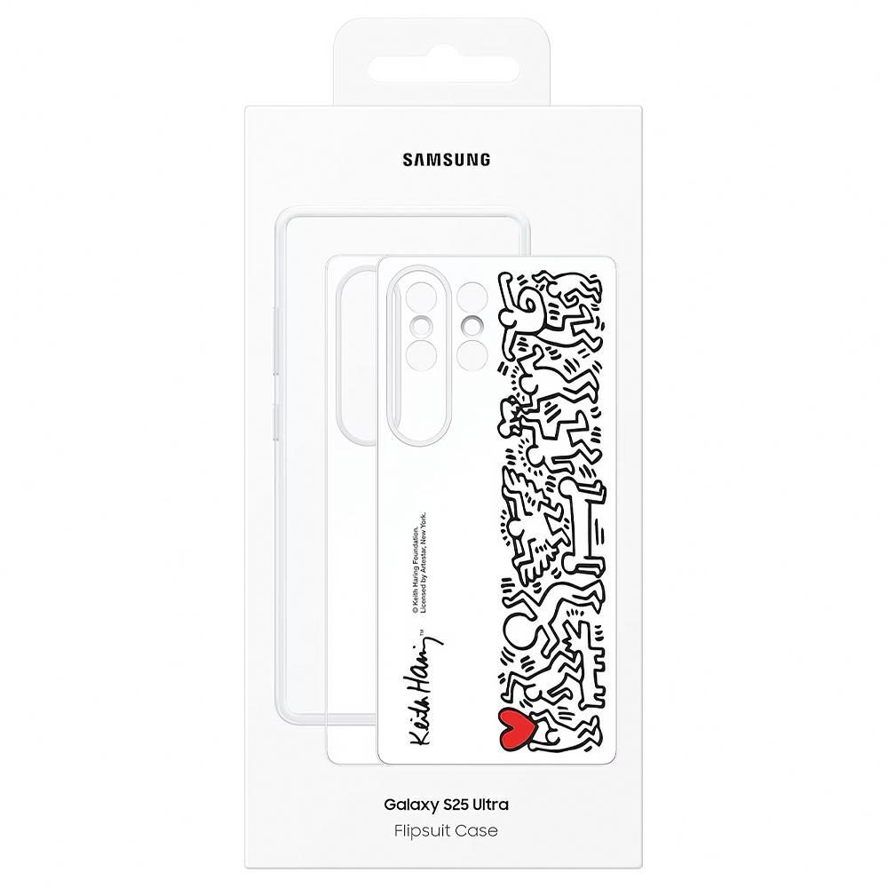 Samsung Flipsuit Case for Samsung Galaxy S25 Ultra White