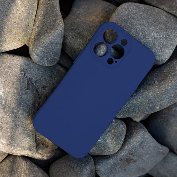 464407_oryg Silicon case for iPhone 17 Pro 6,3" blue atlantic