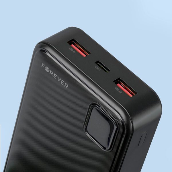 Forever power bank TB-300L PD QC 22,5W 20000 mAh black