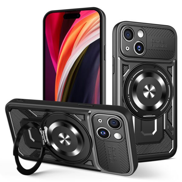 Defender Armor Mag case for iPhone 15 6,1" black