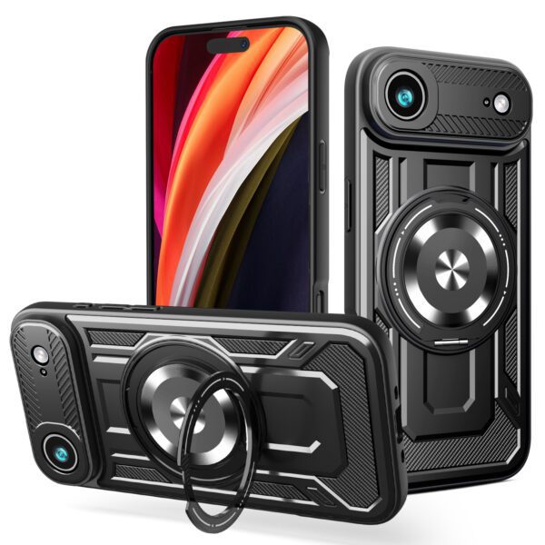 Defender Armor Mag case for iPhone 17 Air 6,6" black