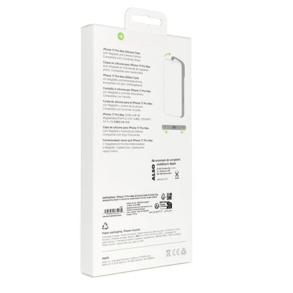 iPhone 17 Pro Max Silicone Case with MagSafe – Purple Fog