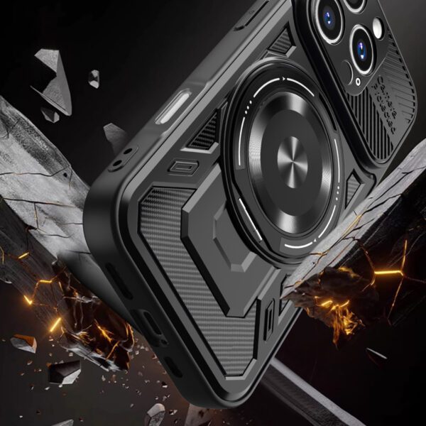 Defender Armor Mag case for iPhone 14 Pro Max 6,7" black