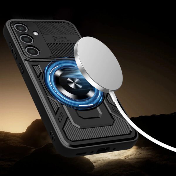 Defender Armor Mag case for Samsung Galaxy A16 4G / A16 5G black