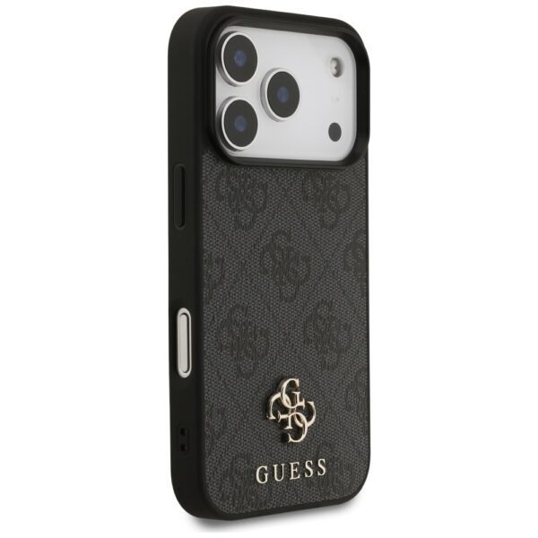 Guess 4G Small Classic Logo MagSafe case for iPhone 17 Pro black