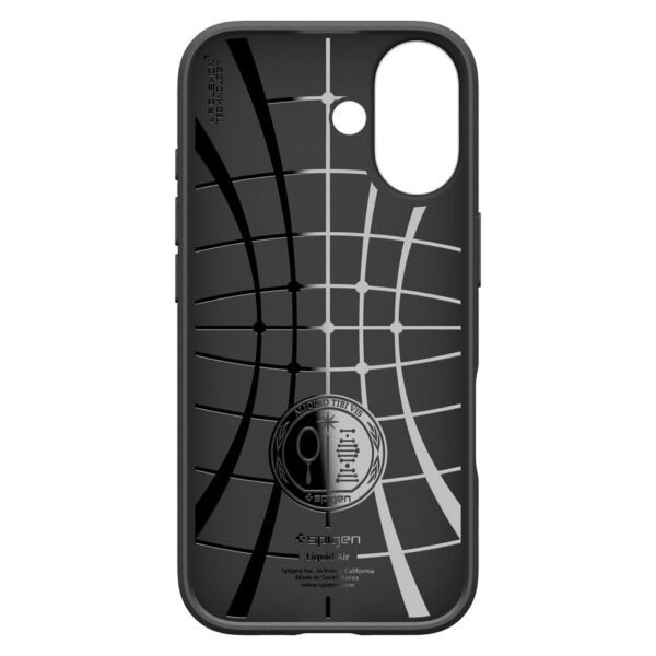 Spigen Liquid Air case for iPhone 17 Matte Black