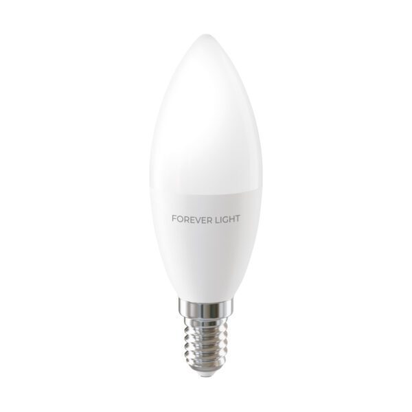Forever Light LED Bulb E14 C37 8.5W 1000lm 6000K class E