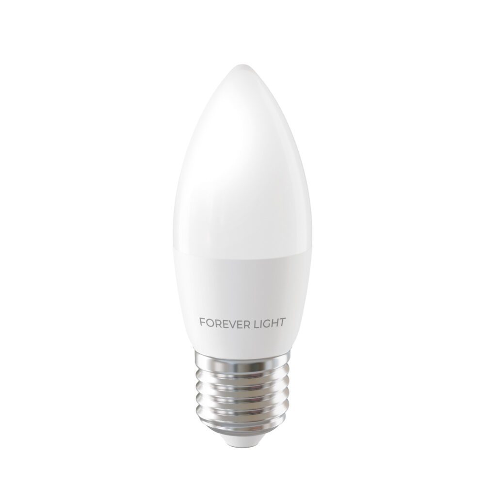 Forever Light LED Bulb E27 C37 4.2W 480lm 6000K class E