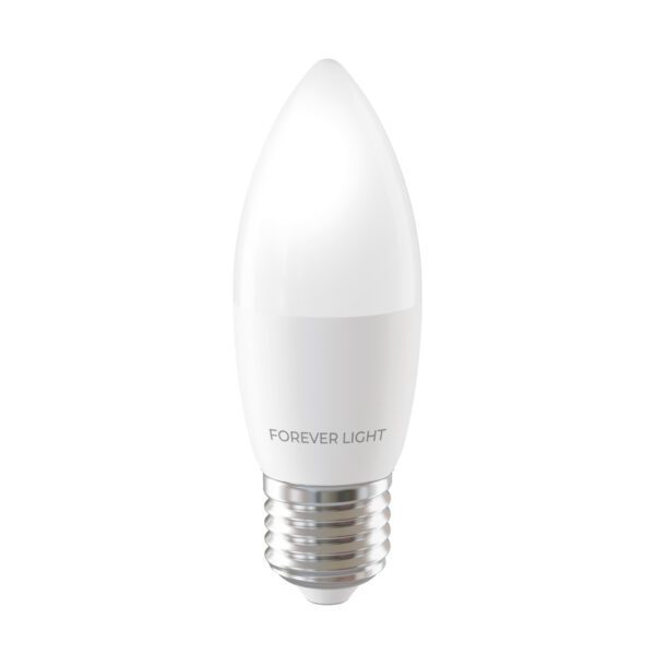 Forever Light LED Bulb E27 C37 7.2W 840lm 6000K class E
