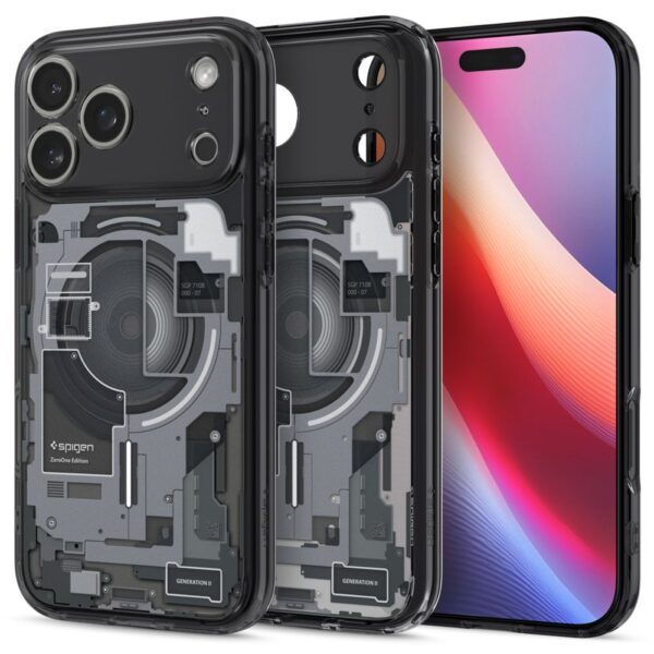 Spigen Ultra Hybrid Mag Magsafe case for iPhone 17 Pro Max Zero One Black