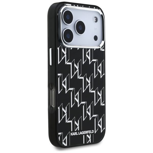 Karl Lagerfeld IML KL Monogram MagSafe case for iPhone 17 Pro black