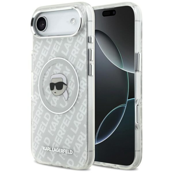 474945_oryg Karl Lagerfeld IML Karl Head Logo MagSafe case for iPhone Air grey