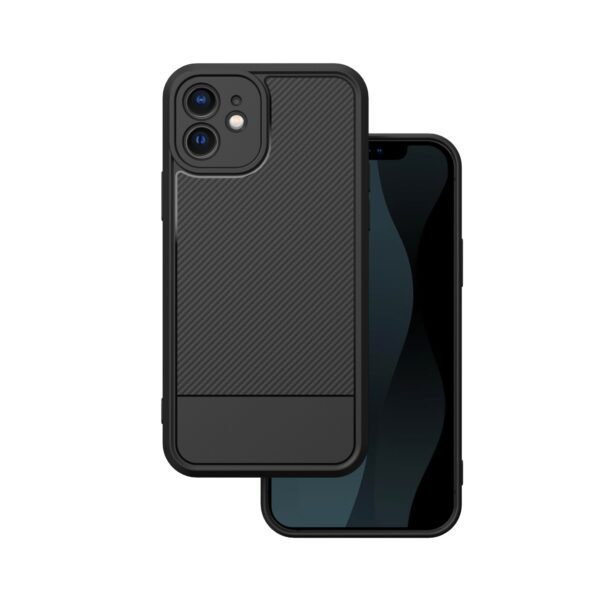 474956_oryg Simple Carbon case for iPhone 12 6,1" black
